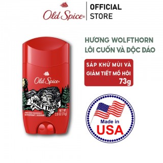 Sáp Khử Mùi Nam Old Spice Wolfthorn 73g - Chính Hãng Mỹ